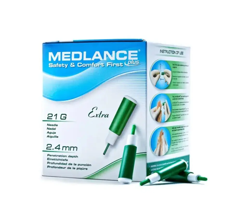 Ланцет автоматичний медичний Medlance Plus Extra