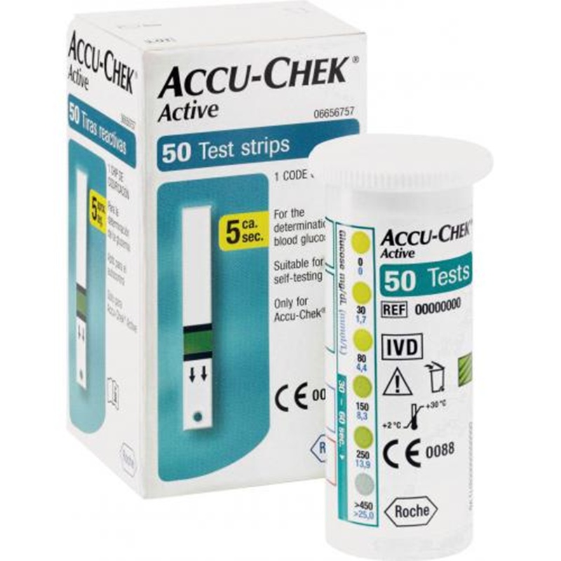 Тест-смужки Accu-Chek Active, 50 шт
