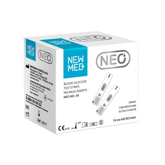 Тест-смужки NEWMED NEO, 50 шт