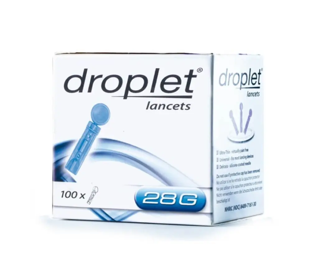 Ланцет Droplet 28G, 100 шт.