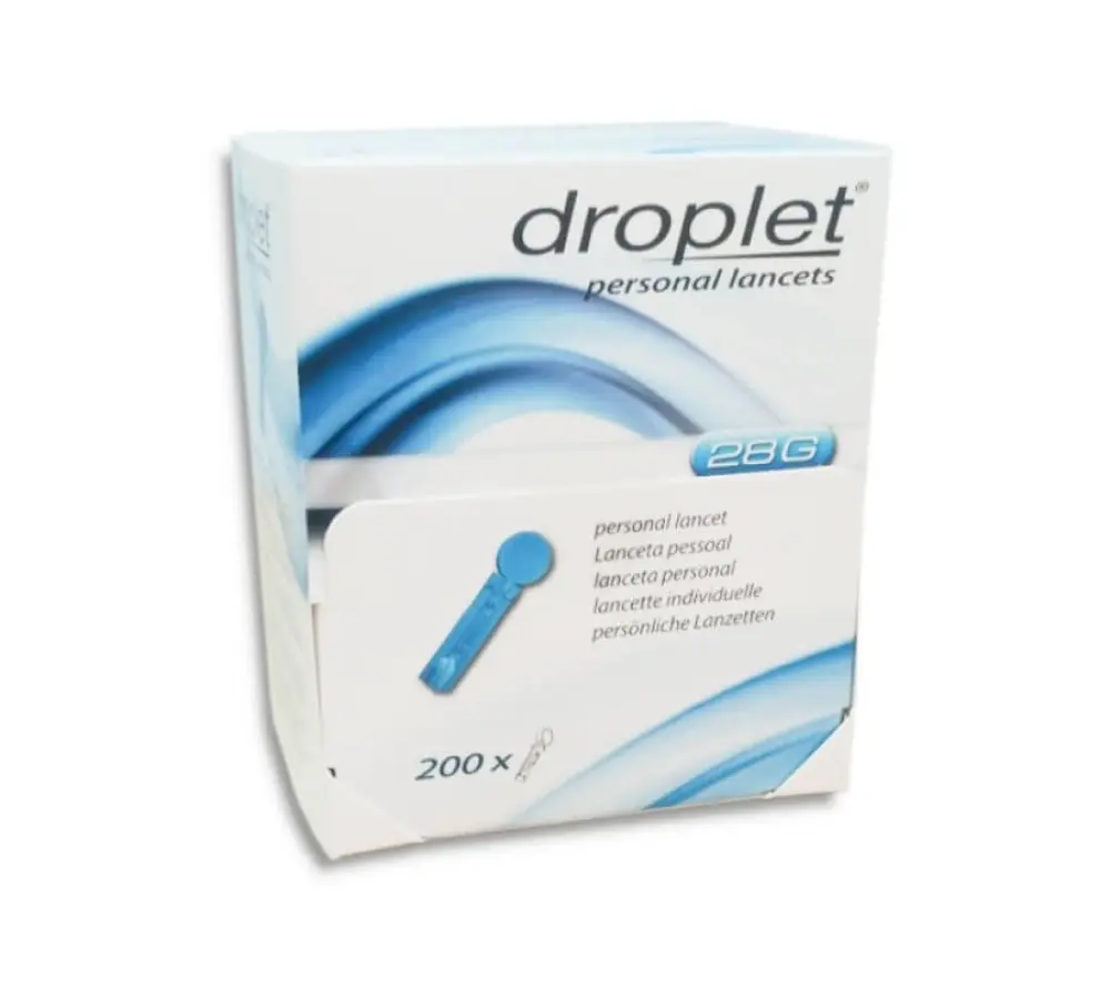 Ланцет Droplet 28G, 200 шт.