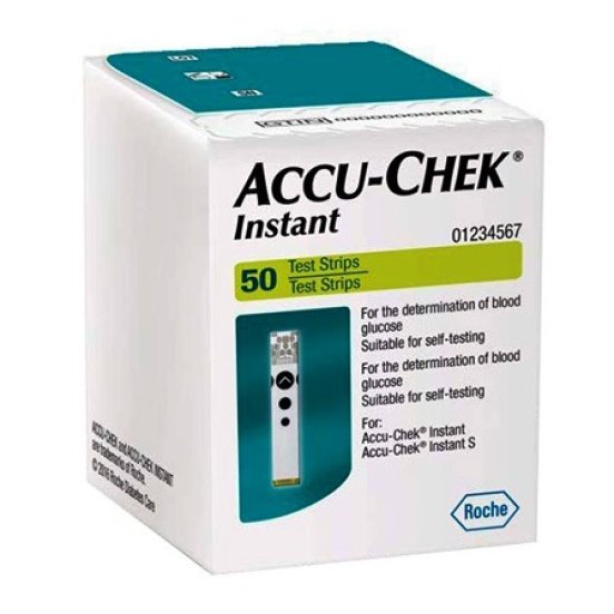Тест-смужки Accu-Chek Instant, 50 шт