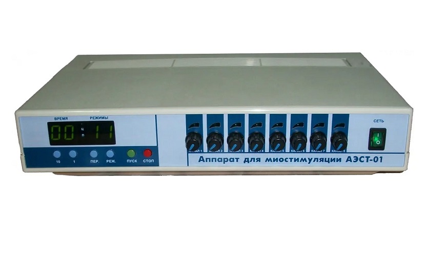 Аппарат для миостимуляции АЭСТ-01-8