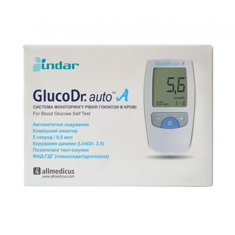 Глюкометр GlucoDr auto